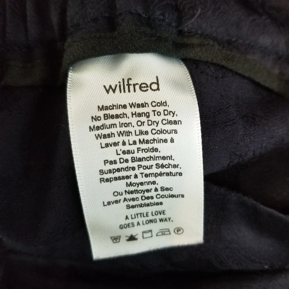 Wilfred flowy aritzia